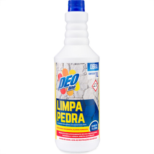 Limpa Pedras Deoline Pos Obra 1L Limpa Pedras Deoline Pos Obra 1L