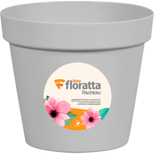 Vaso Pl.Redondo N26 Floratta Areia Vaso Pl.Redondo N26 Floratta Areia