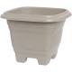 Vaso Pl.Quadrado N.35 Areia-9651 Vaso Pl.Quadrado N.35 Areia-9651