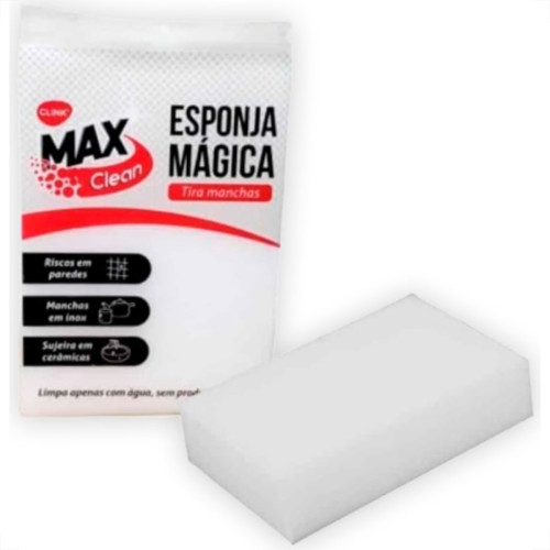 Esponja Magica Melamina 10X7X3Cm Esponja Magica Melamina 10X7X3Cm