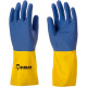 Luva Latex Imbat Neoprene Am/Az 08 Luva Latex Imbat Neoprene Am/Az 08