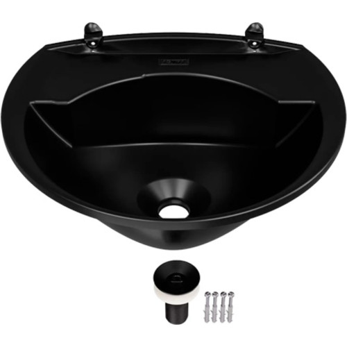 Lavatorio Plast Astra 36X28 Preto Lavatorio Plast Astra 36X28 Preto