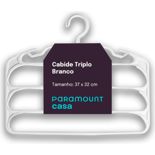 Cabide Paramount Triplo-1914 Cabide Paramount Triplo-1914