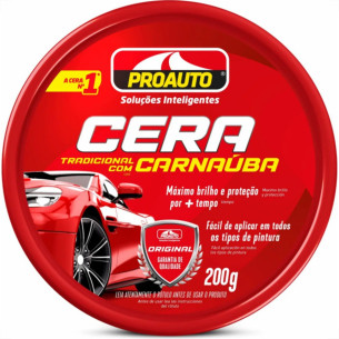 Cera Pasta Proauto Tradicional 200G