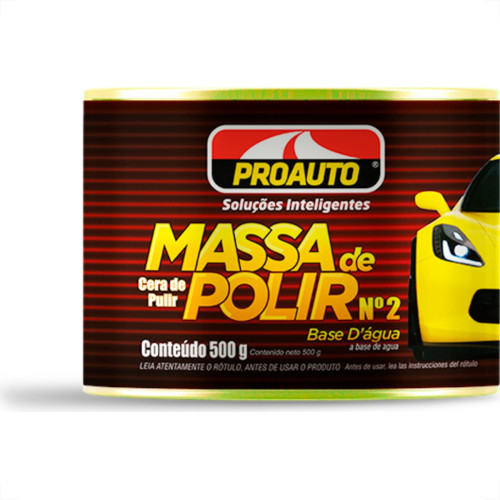 Massa P/Polir Proauto N.2 500G Massa P/Polir Proauto N.2 500G