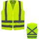 Colete Kalipso Amarelo S/ Bolso.G Colete Kalipso Amarelo S/ Bolso.G