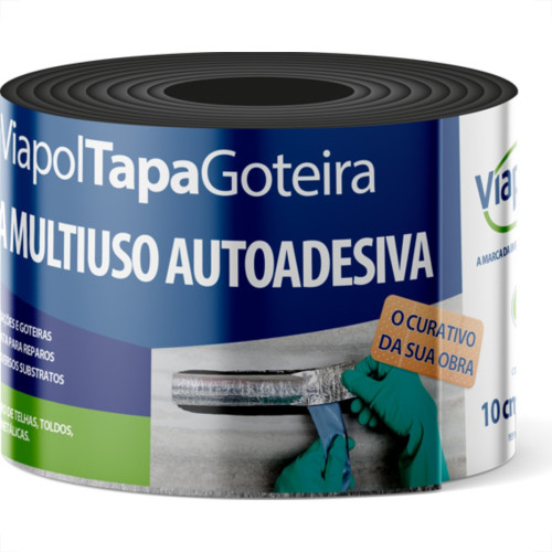 Fita Adesiva Tapa Goteira 10Cmx10Mt Fita Adesiva Tapa Goteira 10Cmx10Mt