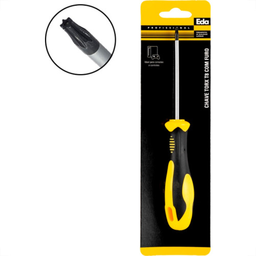 Chave Torx Fenda T08 C/F P/Console Chave Torx Fenda T08 C/F P/Console
