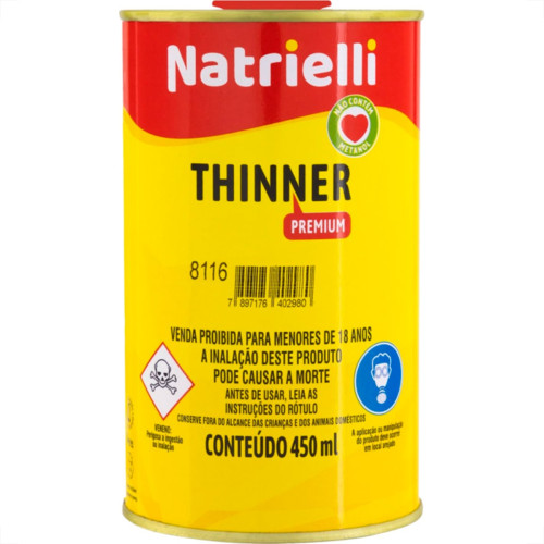 Thinner Natrielli 8116 450Ml Thinner Natrielli 8116 450Ml