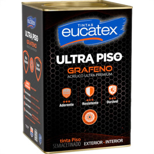 Tinta Eucatex Piso 18Lt Preto Tinta Eucatex Piso 18Lt Preto
