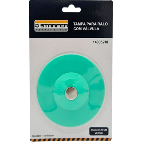 Tampa P/Ralo Flex Starfer 10Cm Verd Tampa P/Ralo Flex Starfer 10Cm Verd