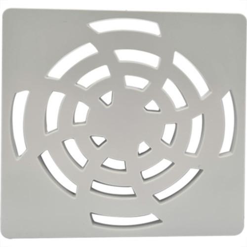 Grelha Quadrada Luconi 100Mm Br Grelha Quadrada Luconi 100Mm Br