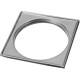Porta Grelha Luconi Quadr.100Mm Cr Porta Grelha Luconi Quadr.100Mm Cr