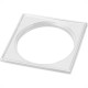 Porta Grelha Luconi Quadr.100Mm Br Porta Grelha Luconi Quadr.100Mm Br