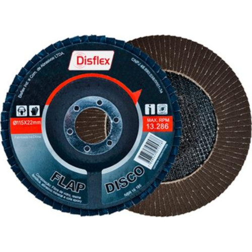 Disco Flap Disflex Alo 4.1/2 X 36 Disco Flap Disflex Alo 4.1/2 X 36