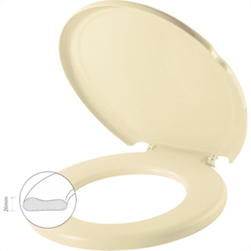 Assento Herc Almofadado Bege-2388 Assento Herc Almofadado Bege-2388