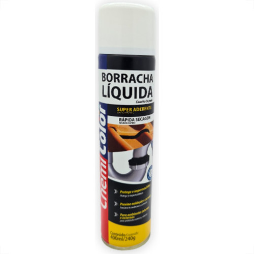 Borracha Liquida Chemic Branca 400Ml Borracha Liquida Chemic Branca 400Ml