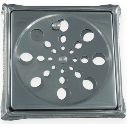 Grelha Aco Inox Overti C/Cax Qud.10 Grelha Aco Inox Overti C/Cax Qud.10