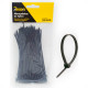 Abracadeira Nylon Rexon.3,6X150 C/100 Pto Abracadeira Nylon Rexon.3,6X150 C/100 Pto
