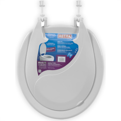Assento Astra Oval Pop Tpg Br1 Assento Astra Oval Pop Tpg Br1