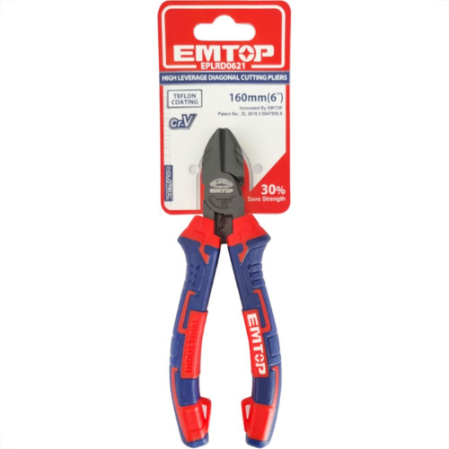Alicate Corte Lateral Pvc 6''Elet.Ind.Emtop Alicate Corte Lateral Pvc 6''Elet.Ind.Emtop