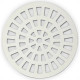 Grelha Plast.Red.Branca 100 Grap - Kit C/6 UN Grelha Plast.Red.Branca 100 Grap - Kit C/6 UN