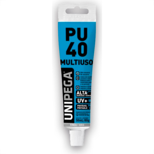Selante Pu40 Unipega Cza 50Ml/80G Selante Pu40 Unipega Cza 50Ml/80G