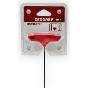 Chave Allen.Cabo T 4,0Mm Gedore Red