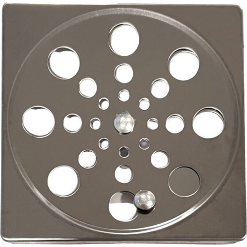 Grelha Aco Inox Tecnotr Qdr.10 C/F Grelha Aco Inox Tecnotr Qdr.10 C/F