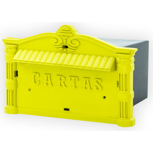 Caixa Carta Thompson Pvc Amarela Caixa Carta Thompson Pvc Amarela