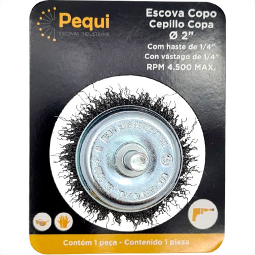 Escova Copo Pequi Car C/Ht 50Mm-821