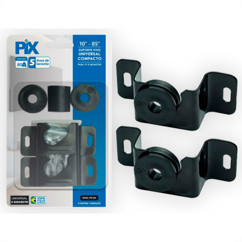 Suporte Tv Pix Fixo Univer. 10 A 85