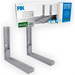 Suporte P/Forno Microond.Pix Prata