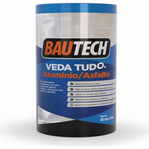 Fita Adesiva Multuso Bautech 45Cmx10M