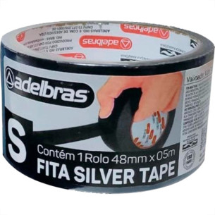 Fita Adesiva Silvert Adelb 48X05M Pta