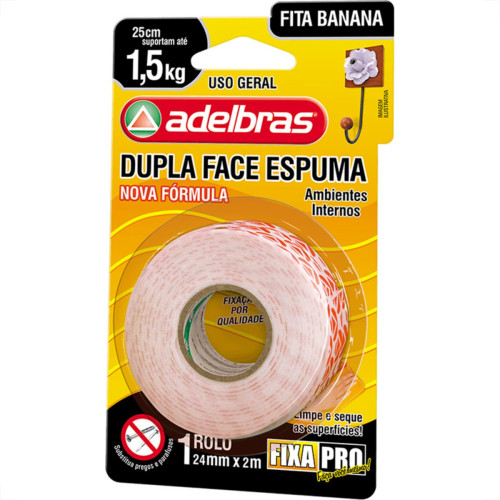 Fita Dupla Face Esp.Adel.24X2,0 Fxpro Fita Dupla Face Esp.Adel.24X2,0 Fxpro