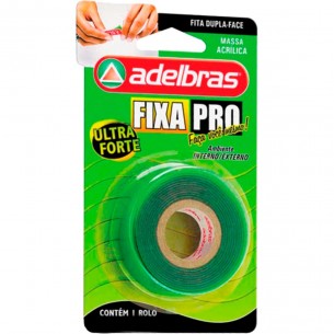 Fita Dupla Face Transp.Adelbras 12X2Mt