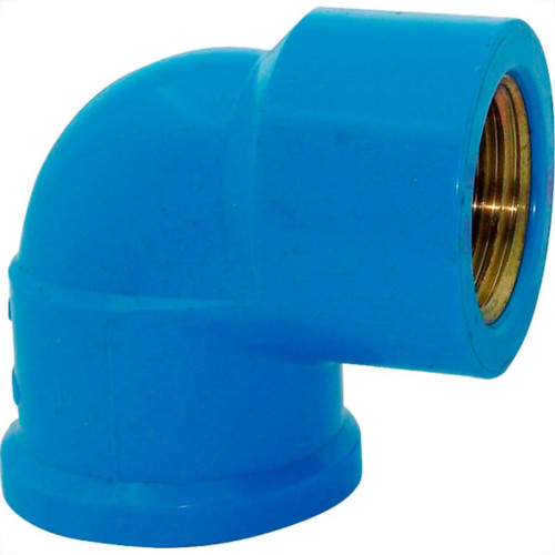 Cotovelo Azul Amanco 40 X 90 C/Anel - Kit C/25 PC Cotovelo Azul Amanco 40 X 90 C/Anel - Kit C/25 PC