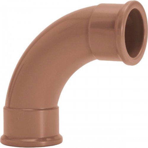 Curva Soldavel PVC Liso Liso Amanco 25Mm X 90 - Kit C/20 PC