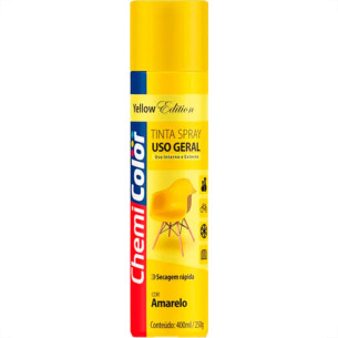 Spray Chemic.Geral Amarelo  400Ml