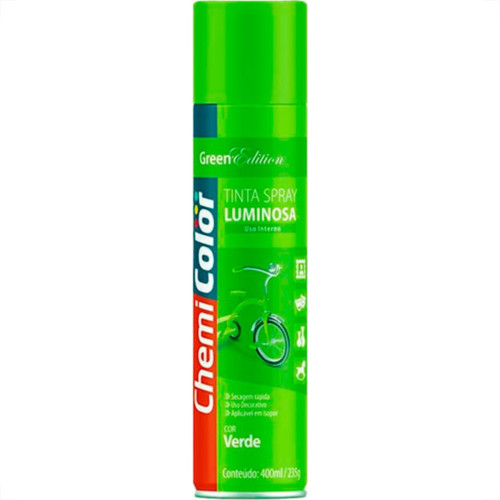 Spray Chemic.Luminosa Verde 400Ml