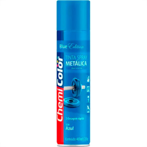 Spray Chemic.Metalico Azul 400Ml