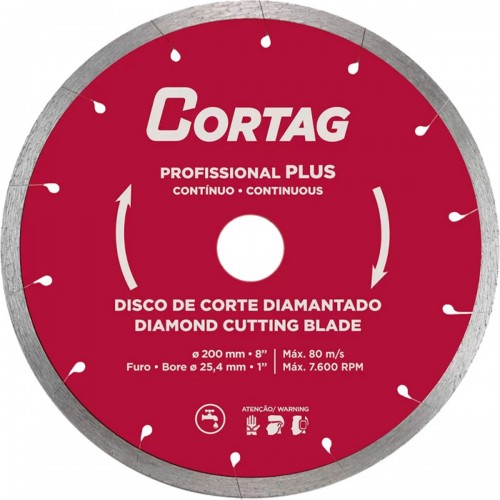 Disco Diam.Cortag 200X25 Liso Zp200