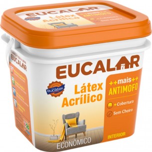 Latex Eucalar Acrilico 3,6Lt Areia