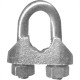 Clips P/Cabo Aco Leve Fisch. A 1/8 - Kit C/50 PC Clips P/Cabo Aco Leve Fisch. A 1/8 - Kit C/50 PC