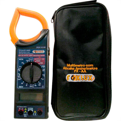Multimetro Alicate Digital Foxlux-Fxaa Multimetro Alicate Digital Foxlux-Fxaa