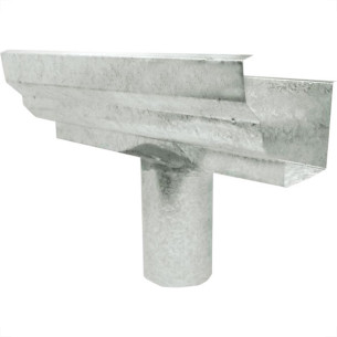 Calha Frontal Galv.Moldura C/Boc-28