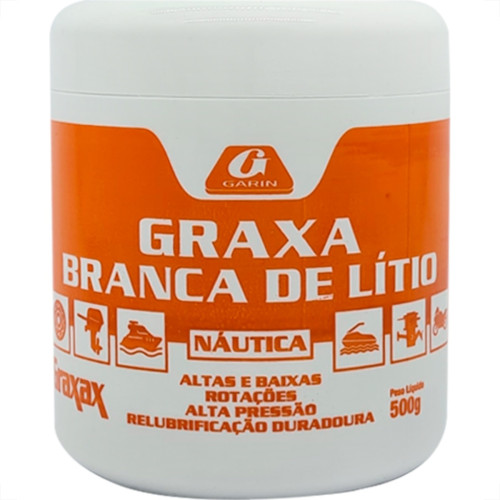 Graxa Branca Litio Pura 500 Grs Graxa Branca Litio Pura 500 Grs
