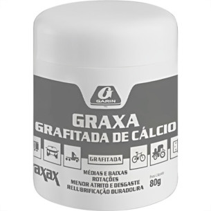 Graxa Calcio Grafitada Pote 80G