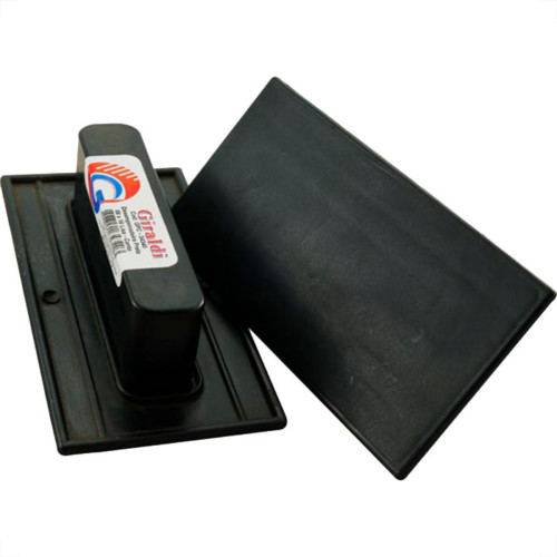 Desempenadeira Pvc Gir/Asb Lisa 18 Preta - Kit C/6 PC Desempenadeira Pvc Gir/Asb Lisa 18 Preta - Kit C/6 PC